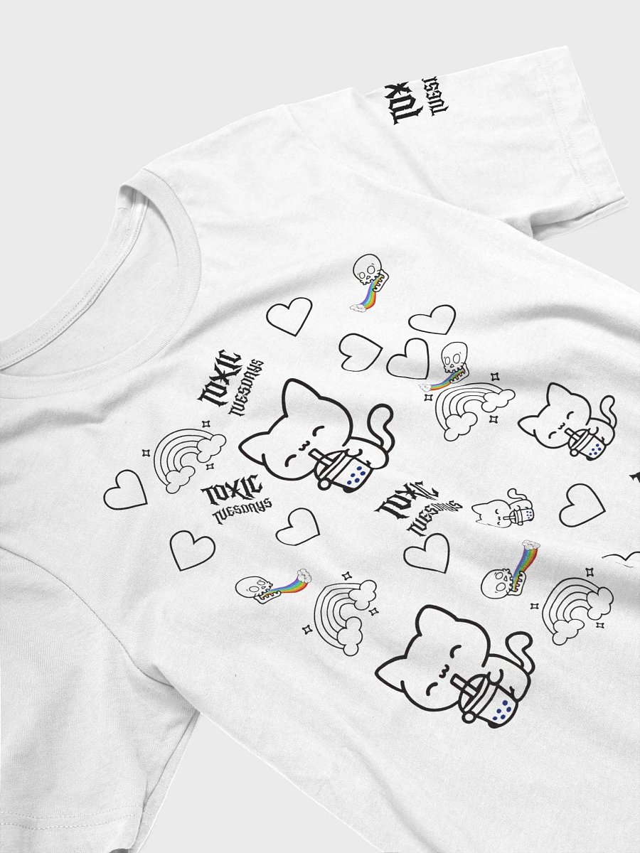 Toxic Tuesdays Cartoon Cat T-Shirt product image (5)