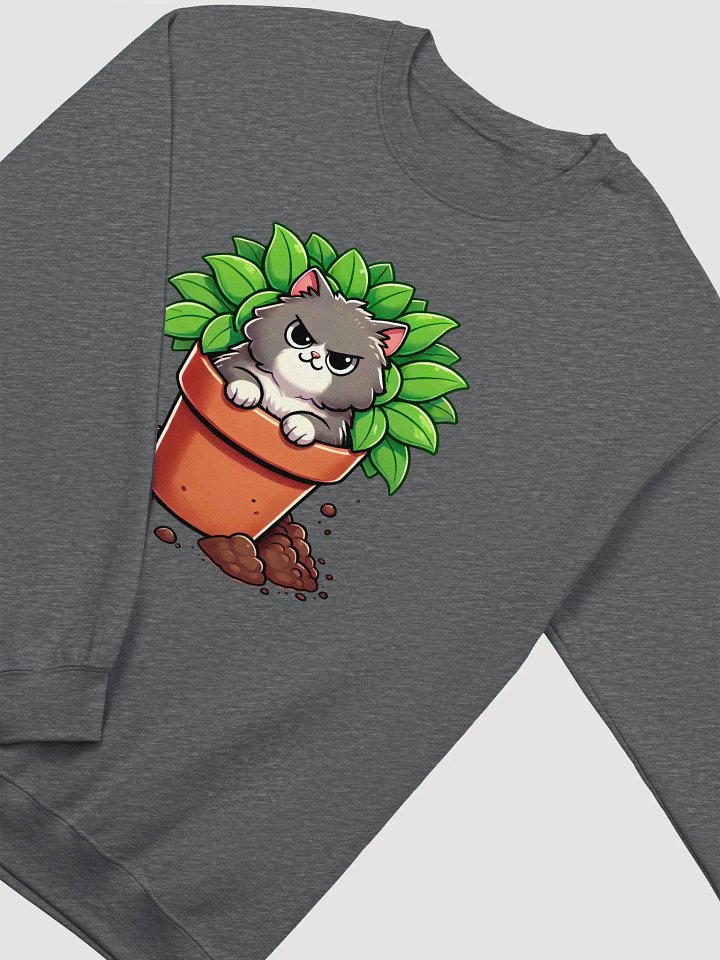 Purr in the Pot Crewneck Sweatshirt product image (2)