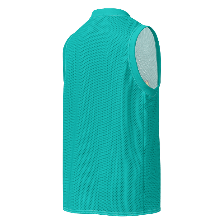 Teal Tempest All-Over Basketball Jersey product image (2)