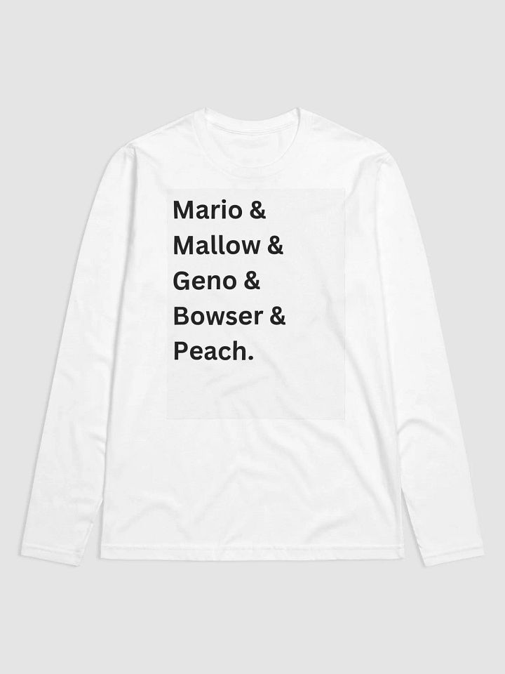 Super Mario RPG Character Long Sleeve product image (1)