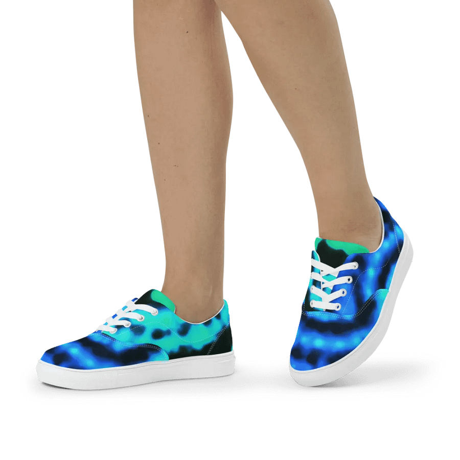 Blue moon splash canvas shoes (womens) product image (3)