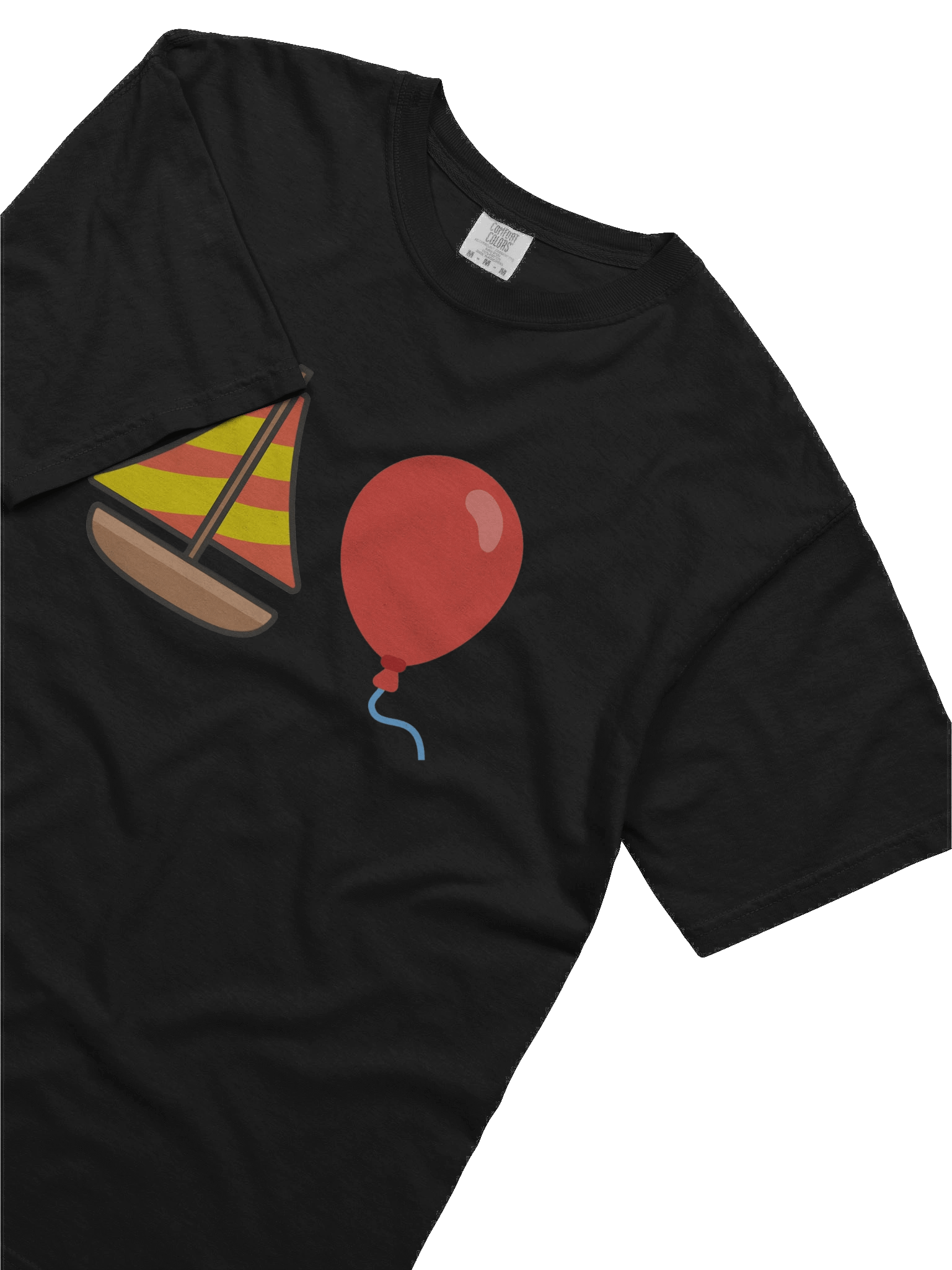 Scarymoji Balloony Boat tee product image (21)