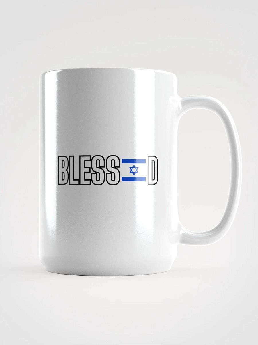 “BLESSED” White Mug – Flag Edition product image (1)