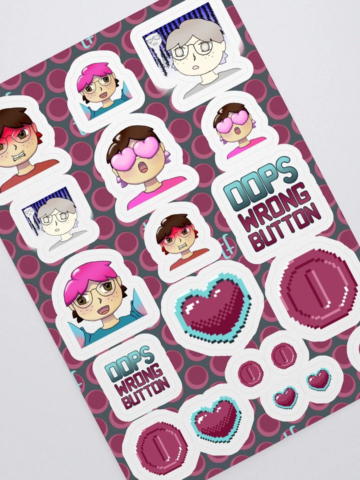 Emote Sticker Sheet product image (1)