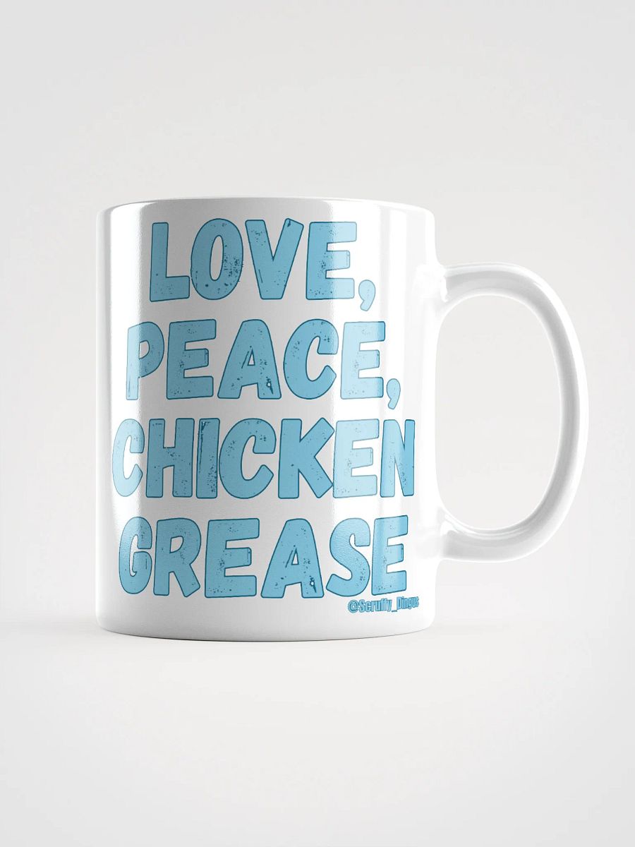 "End of Stream" Love, Peace, Chicken Grease Mug product image (2)
