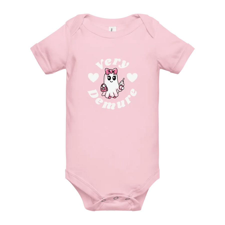 Very Demure Cute Design Ghost Baby One Piece product image (6)