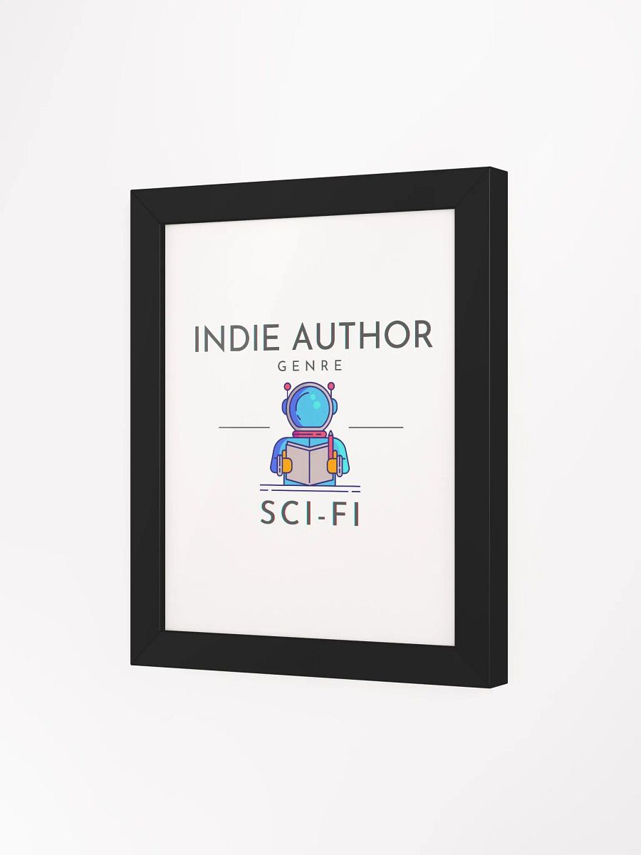 Indie Author Genre Sci-Fi Framed Poster product image (49)