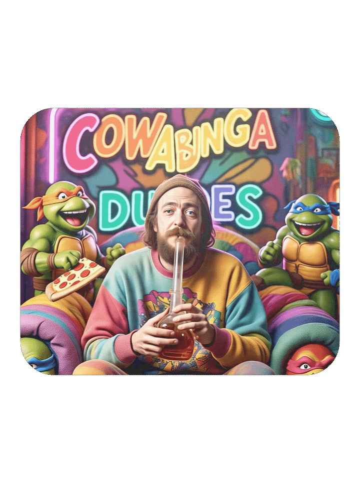 Cowabunga Mouse Pad product image (2)