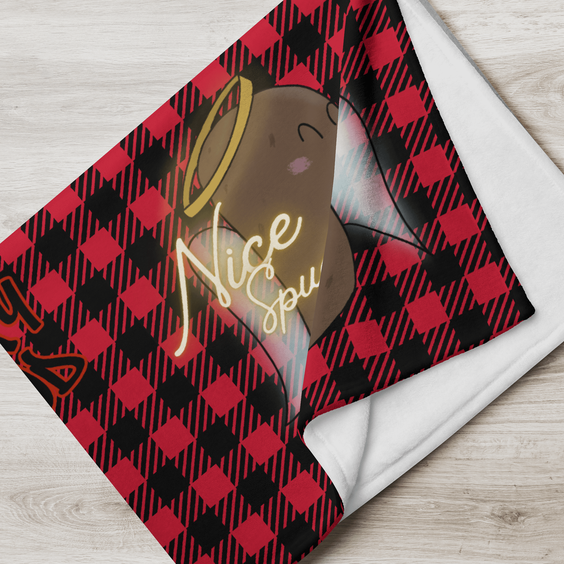 Naughty Or Nice Throw Blanket product image (7)