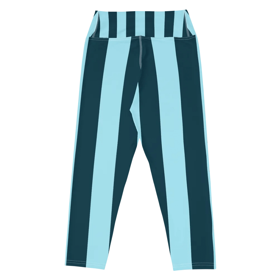 Retro Stripes Yoga Capri Leggings product image (7)
