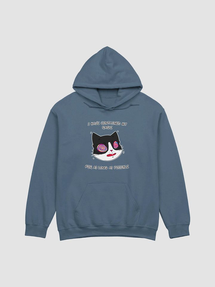 Rage Cat With Text Classic Hoodie Multicolor product image (3)