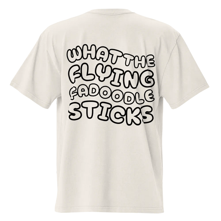 Flying Fadoodle Sticks Oversized Tee product image (1)