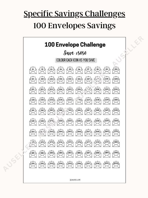 The Ultimate Savings Challenge Collection Bundle product image (7)