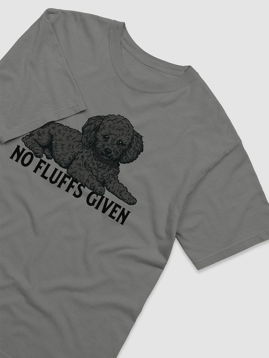 No Fluffs Given T-Shirt of a Toy Poodle(Black) | Funny T-Shirt for Poodle Paw-rents product image (14)