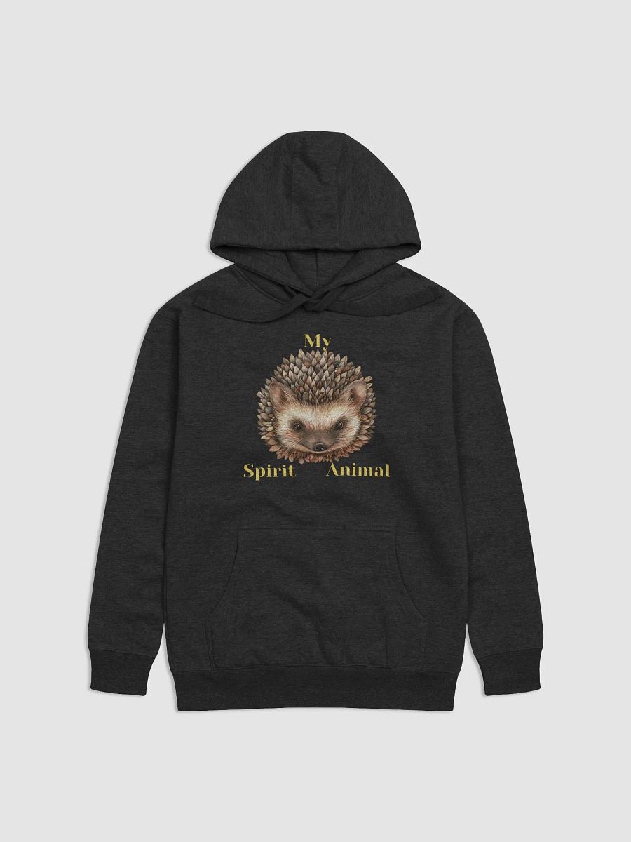 Spirit Animal Hedgehog In Folk Art Style Premium Hoodie product image (1)