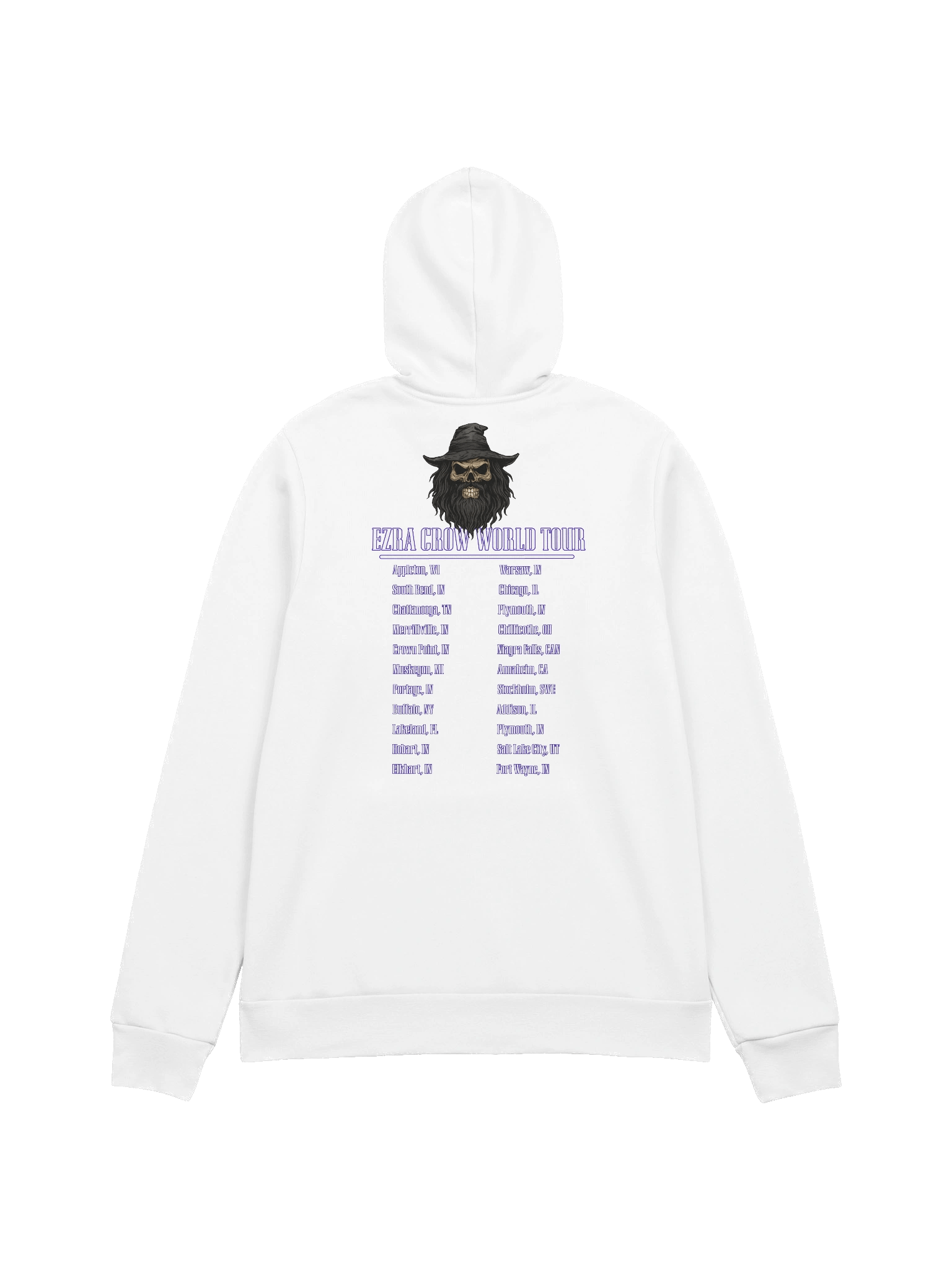 Ezra Crow 2025 World Tour Hoodie product image (3)