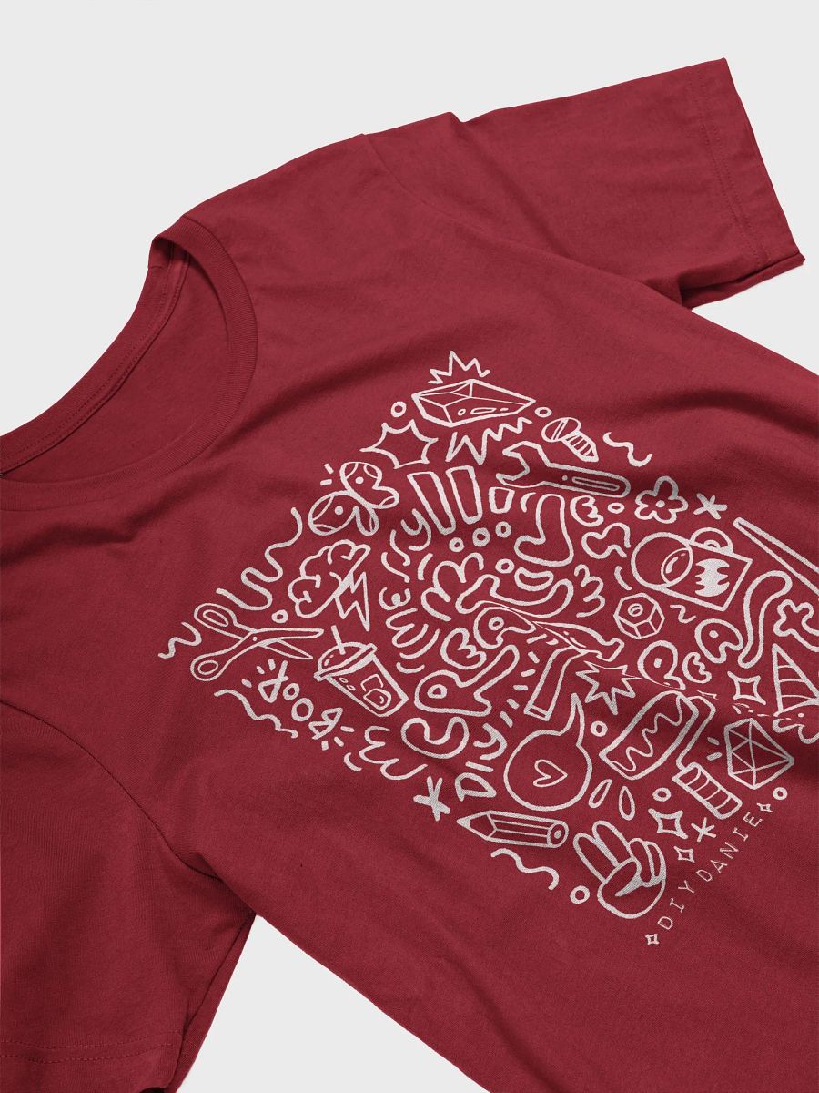 CREATIVE CHAOS T-Shirt - White txt product image (27)