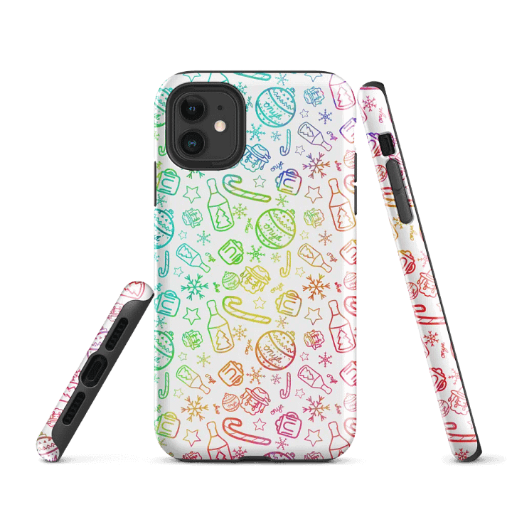 Limited Edition Christmas Rainbow iPhone Case product image (1)
