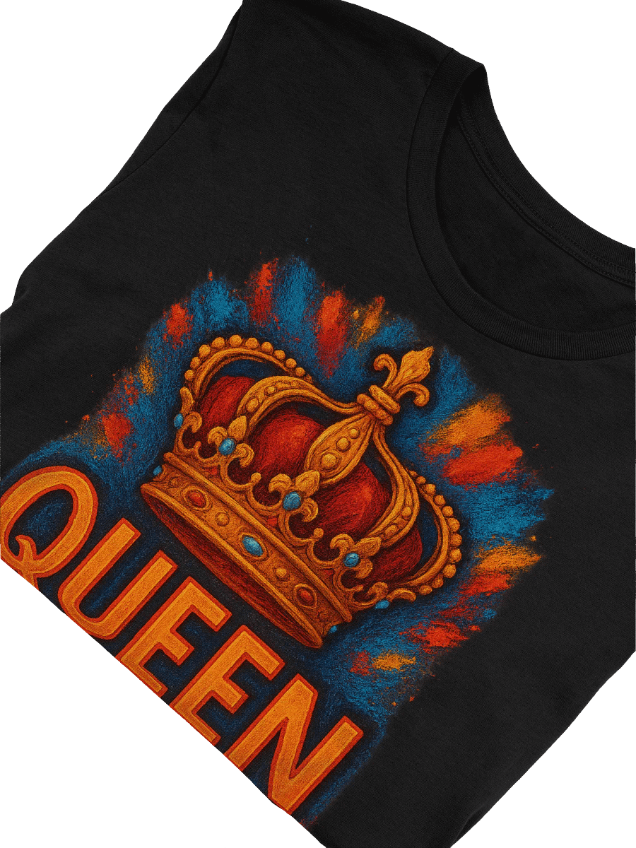 QUEEN Energy — Supersoft Crown Tee (Bold Edition) product image (52)