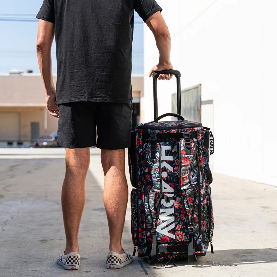 Expand 75L - Roller Gear Bag - Tropical Skull product image (3)
