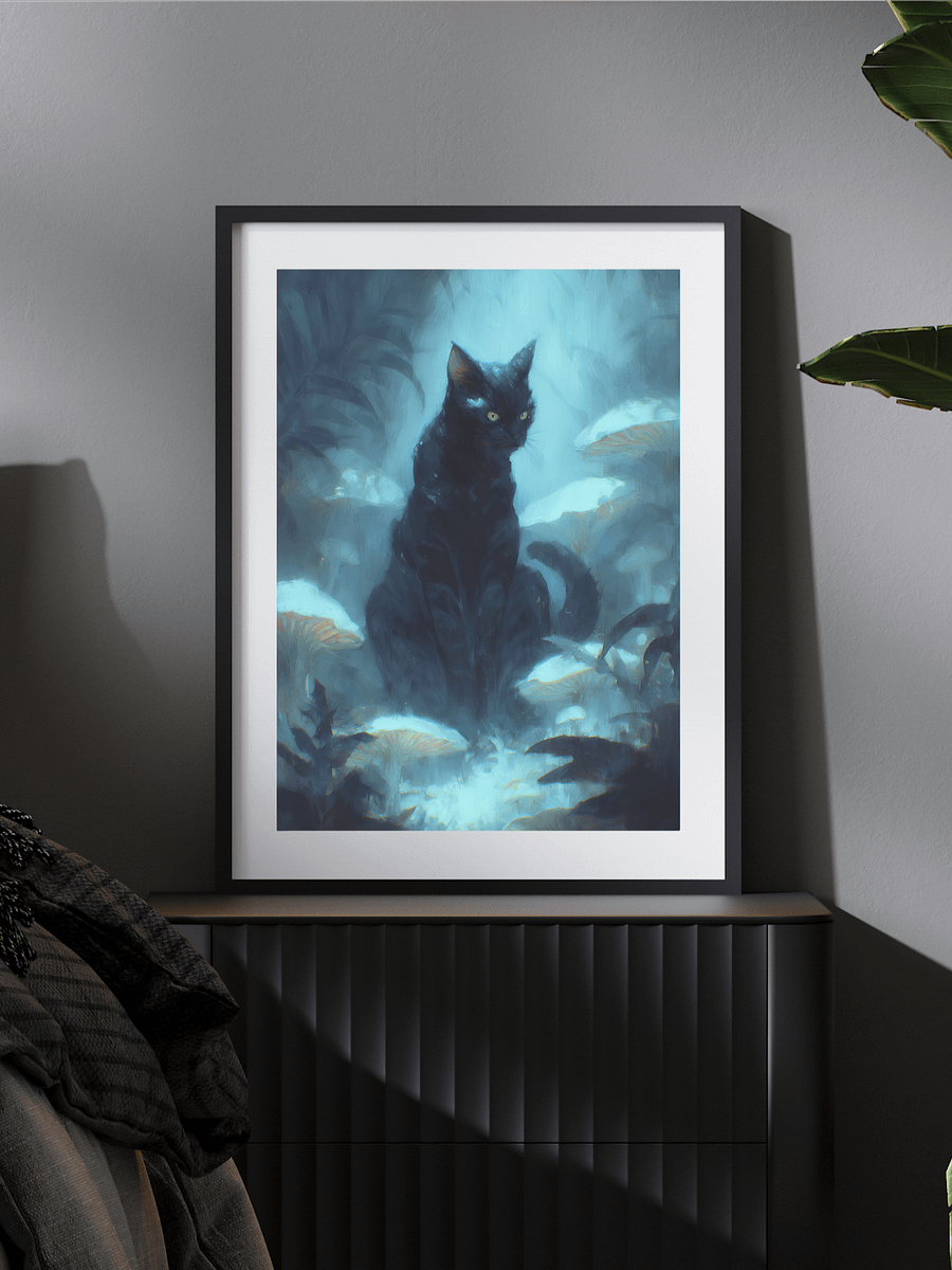 Mystic Feline – Enchanted Twilight Art product image (5)