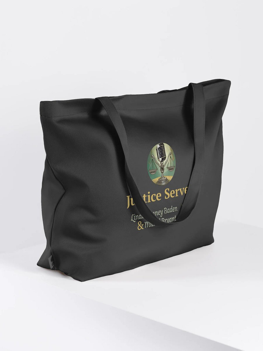 Justice Served TV Tote Bag - Black product image (4)