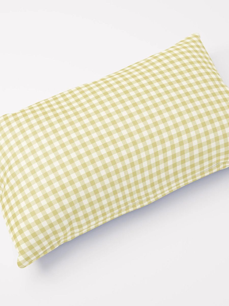 Lemon Gingham Pillows product image (4)