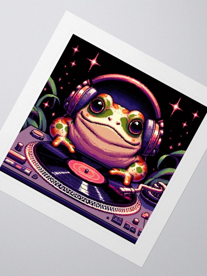 Frog DJ Sticker product image (2)