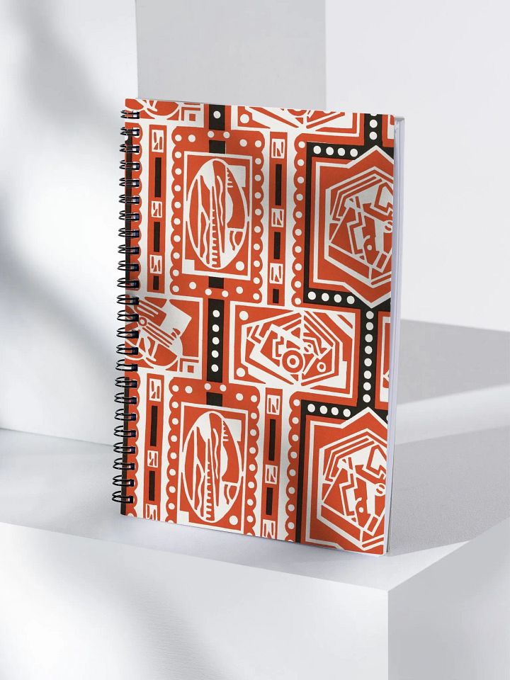 Cubist Harmony Spiral Notebook product image (2)