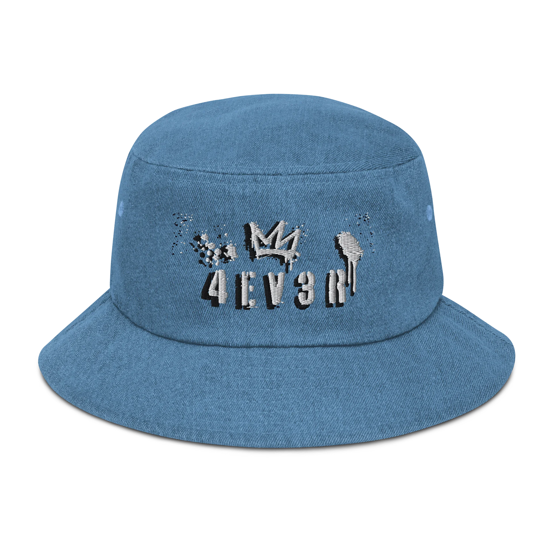 "Crowned 4EV3R" Denim Hat - Womens product image (1)