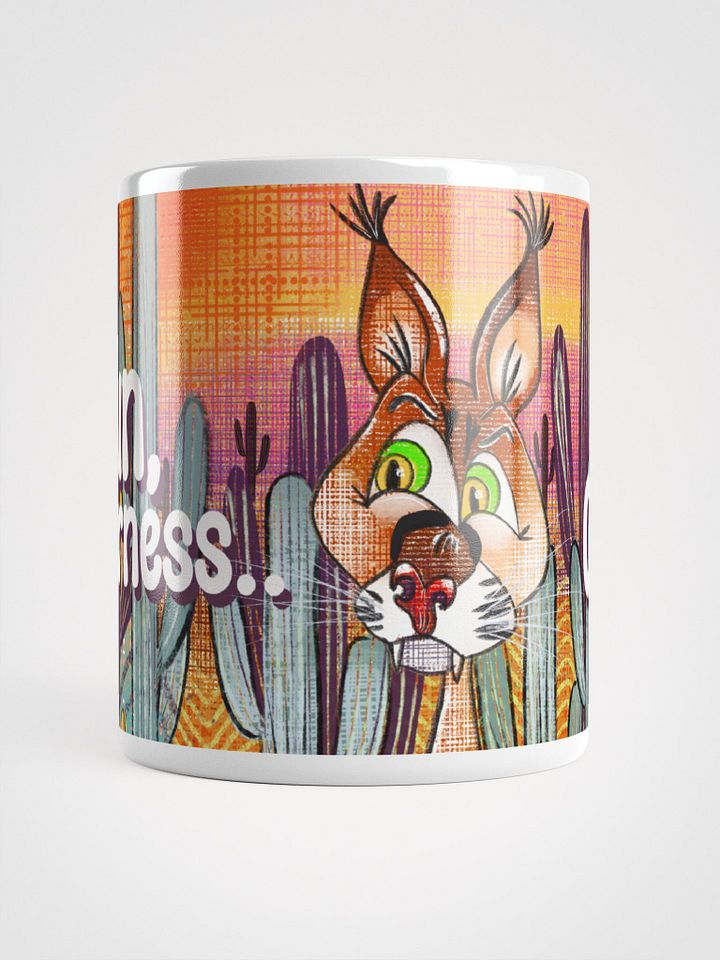 Sun, Wilderness & Coffee Caracal Mug, 11 oz product image (1)
