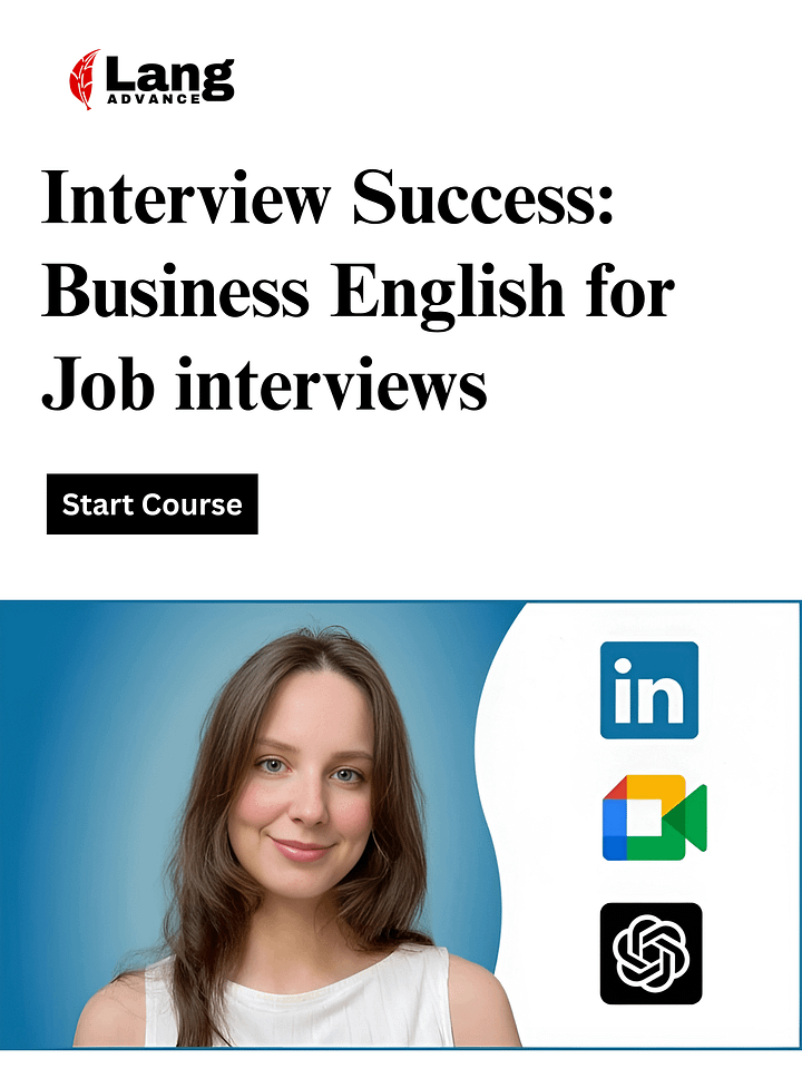 Interview Success: Business English for Job interviews product image (1)