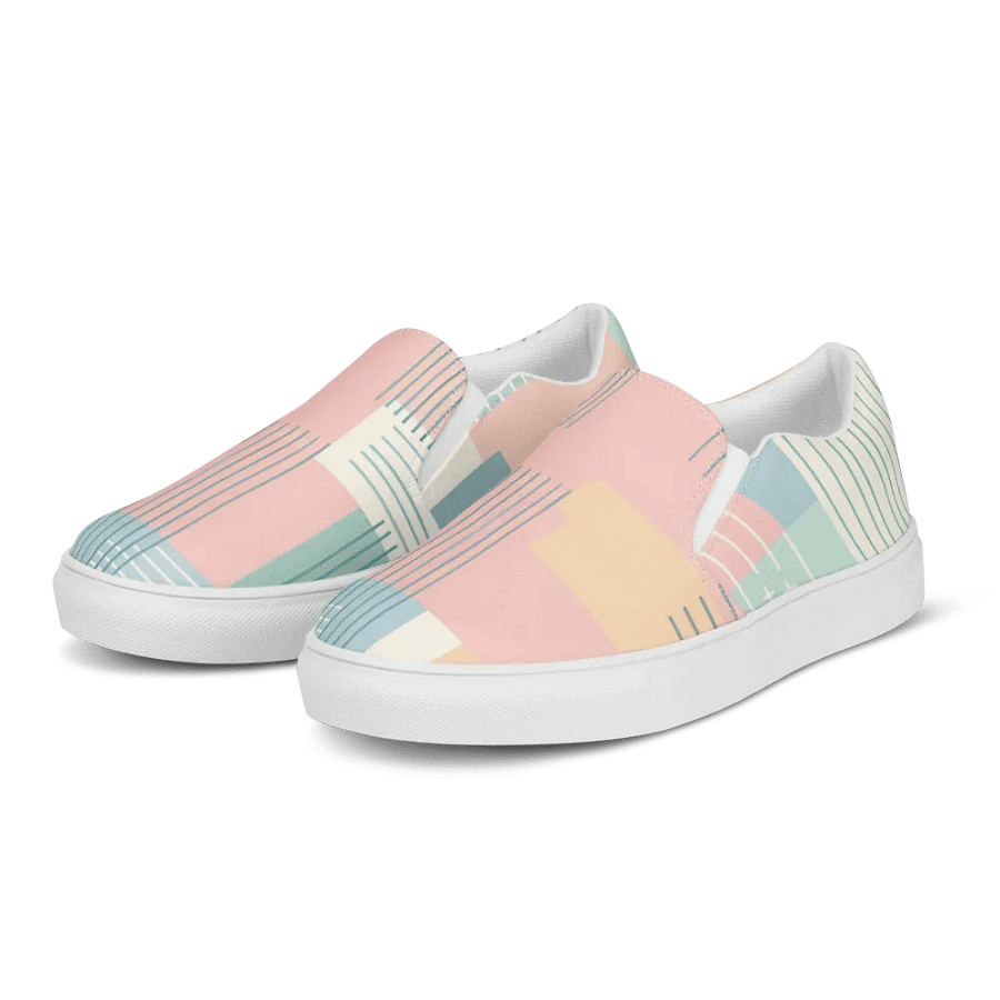 Pastel Geometry Slip-Ons product image (5)