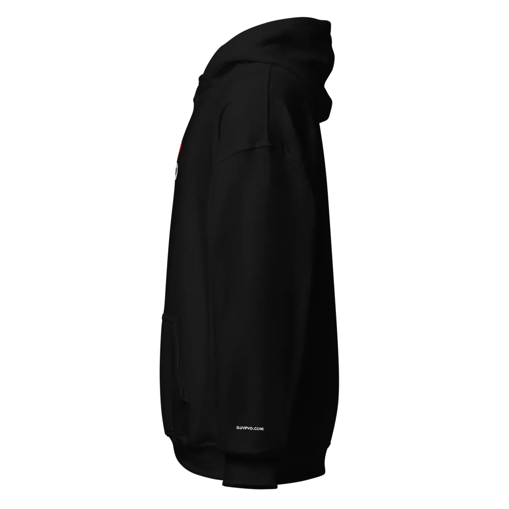 I LUV PVD Embroidered Hoodie (Black) product image (3)