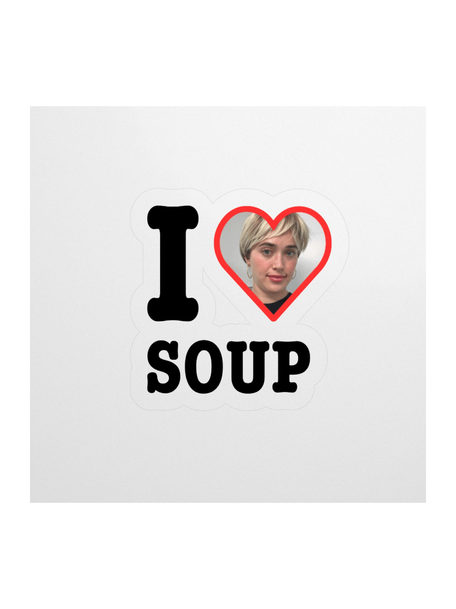 I Heart Soup Karen Sticker product image (3)