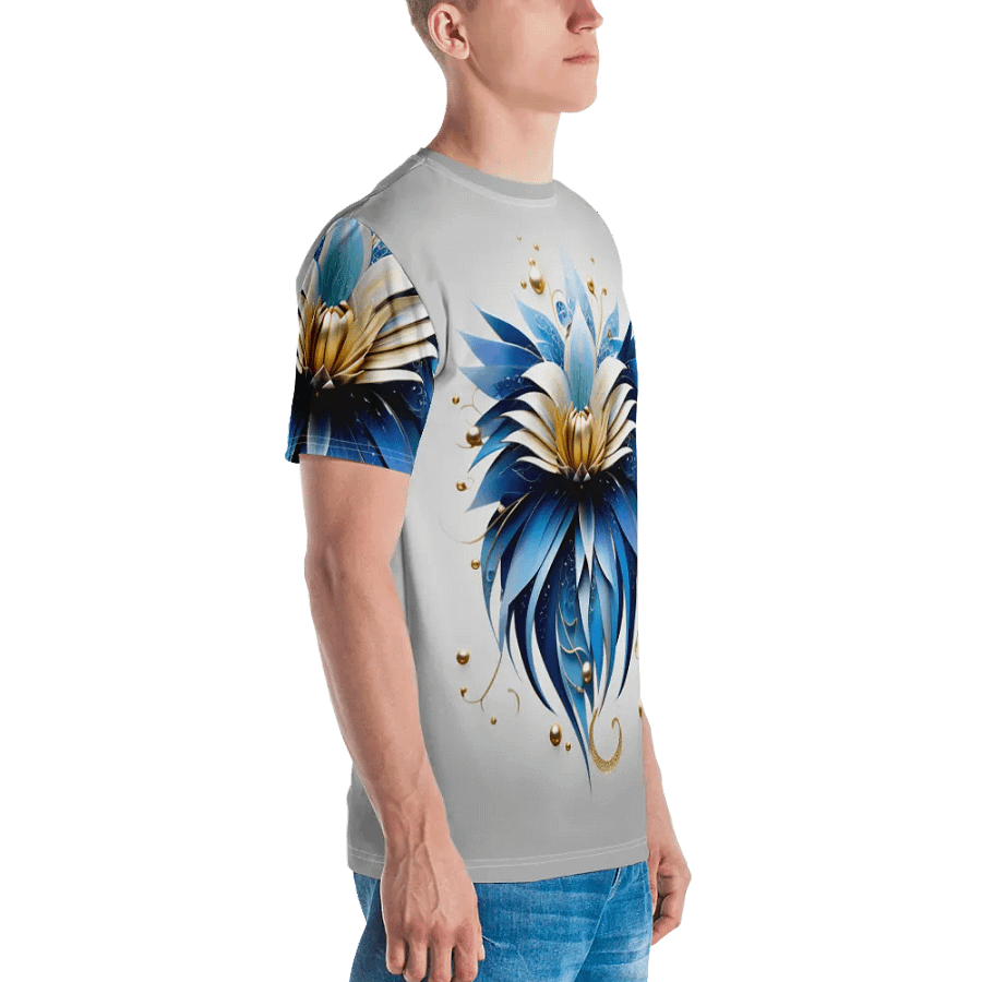 Blue Flower T shirt product image (3)