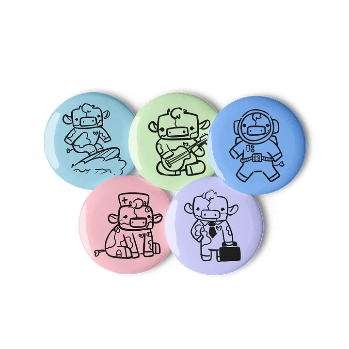 You Can MOO Anything Pin Set #2 product image (2)