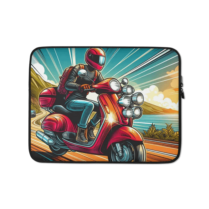 Coastal Commute Laptop Sleeve product image (1)