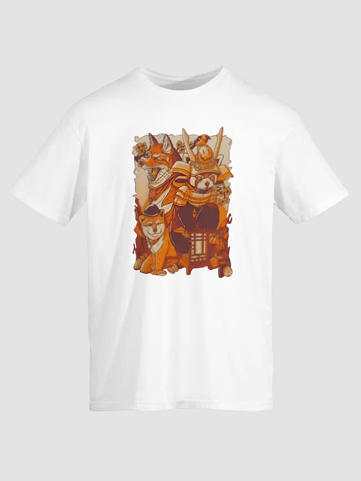 Tenhun Orange Fuzz T-Shirt product image (2)