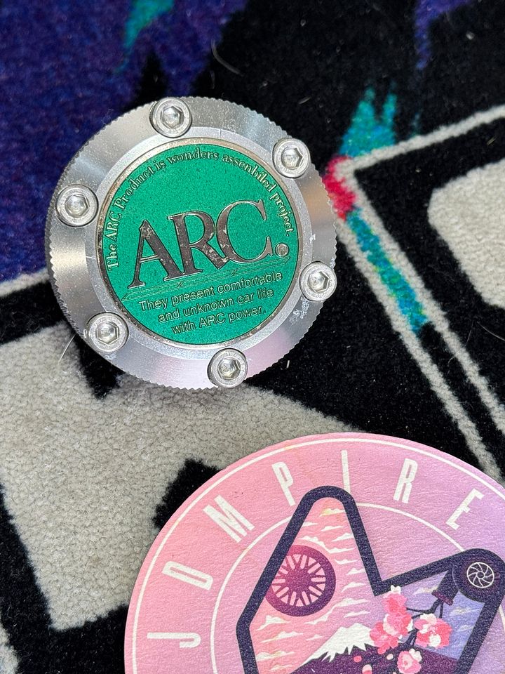 ARC Oil Cap - Silver - Used - Nissan product image (2)