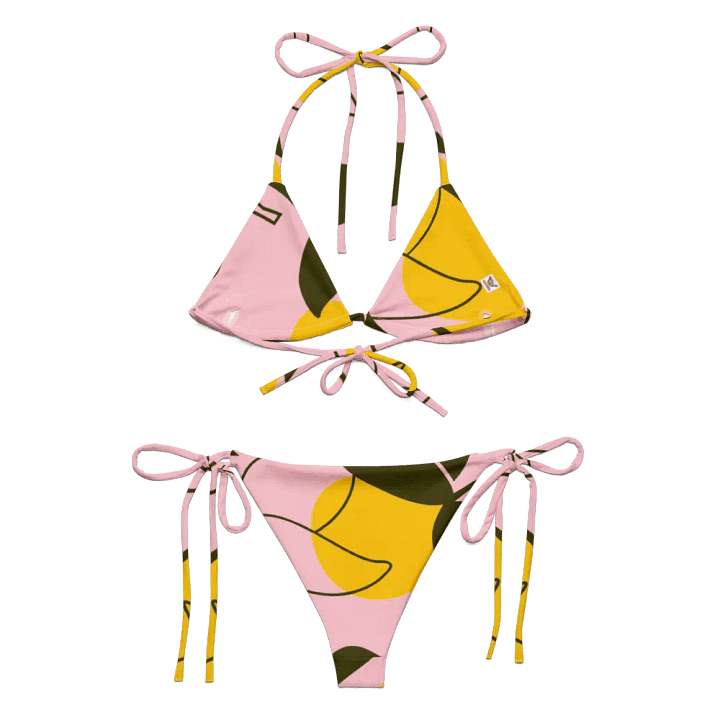 Sun-Kissed Leaves Recycled Bikini Set product image (1)