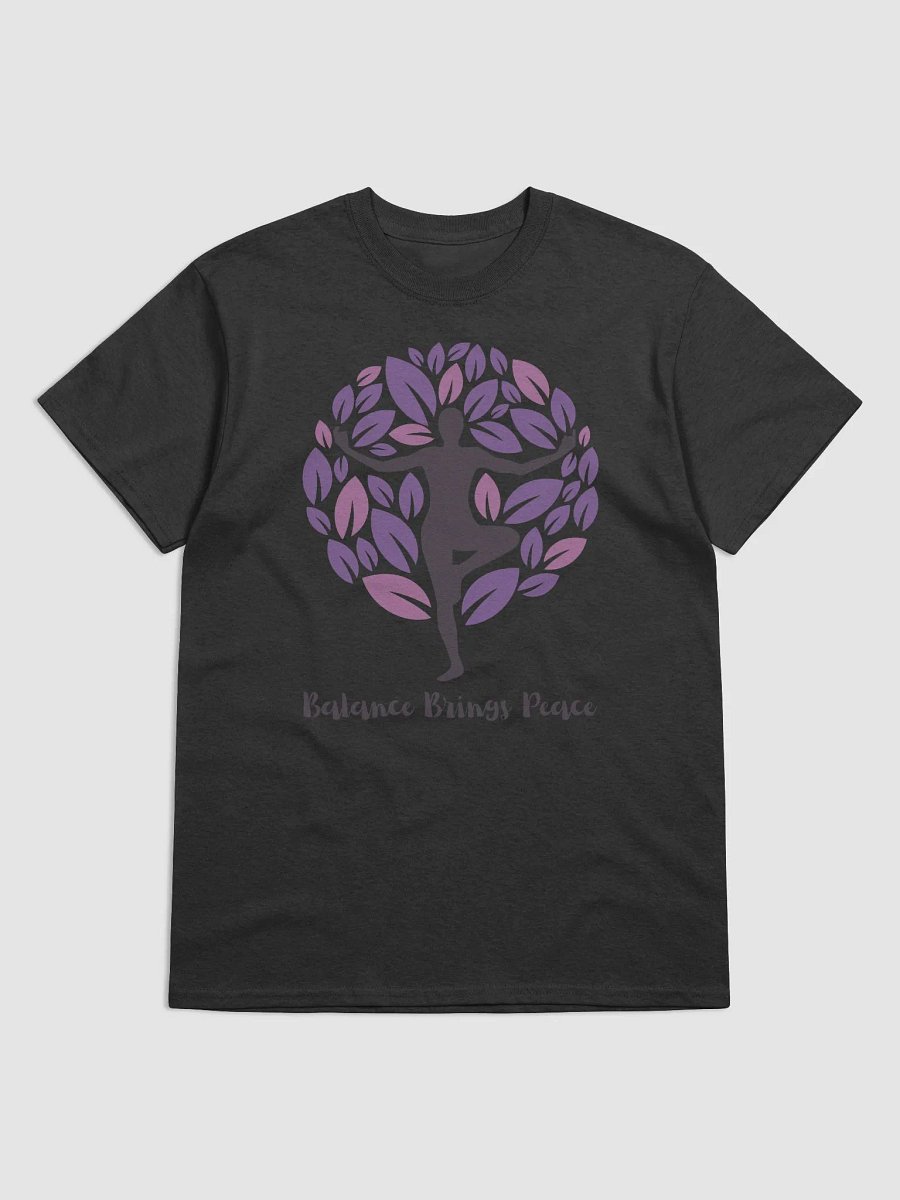 "Balance Brings Peace - Yoga Harmony Tee" product image (6)