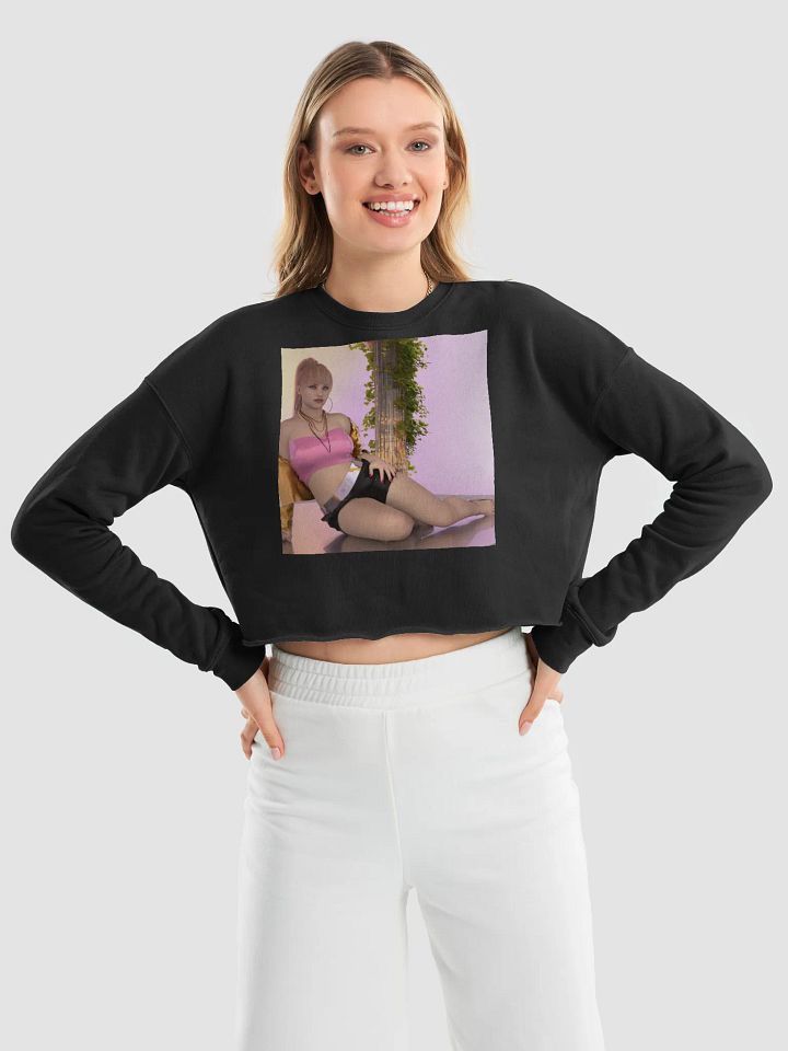 Mayra Cropped Fleece Sweatshirt product image (1)