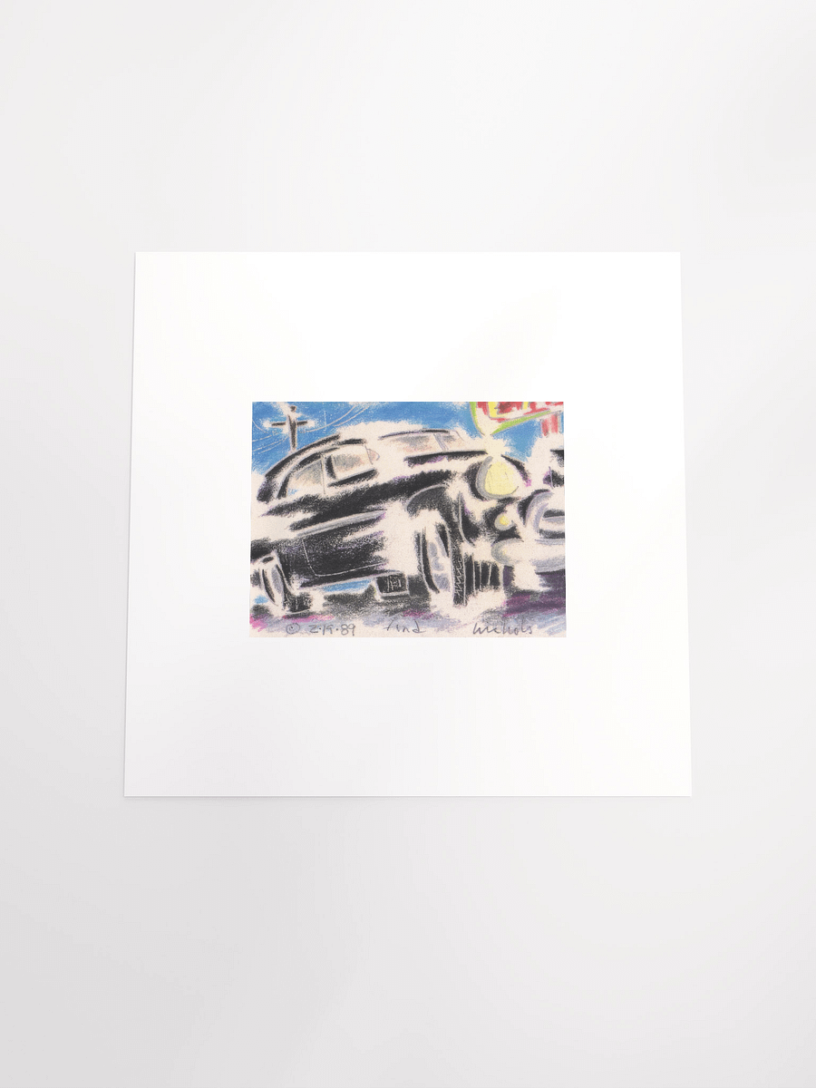 Car 1989 print product image (5)
