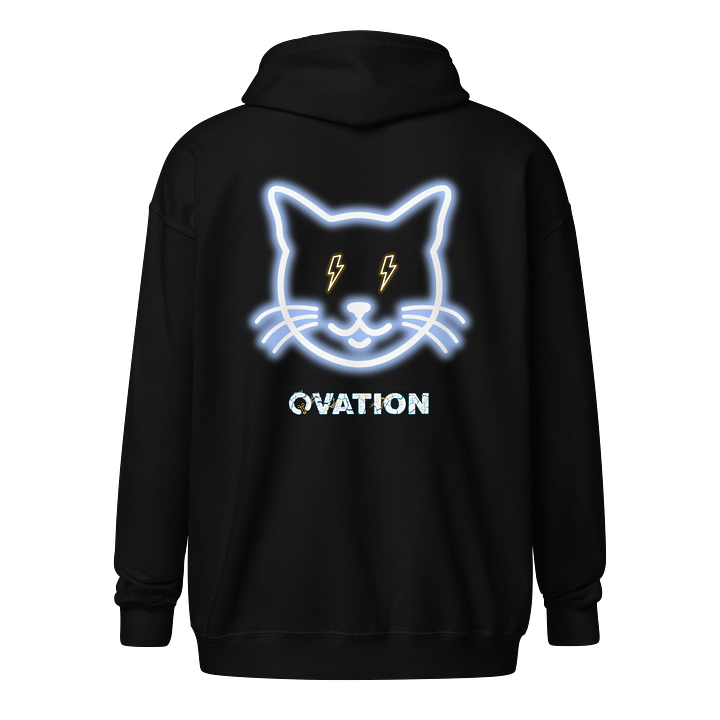 Ovation Electric Cat Full Zip Gildan Hoodie product image (2)