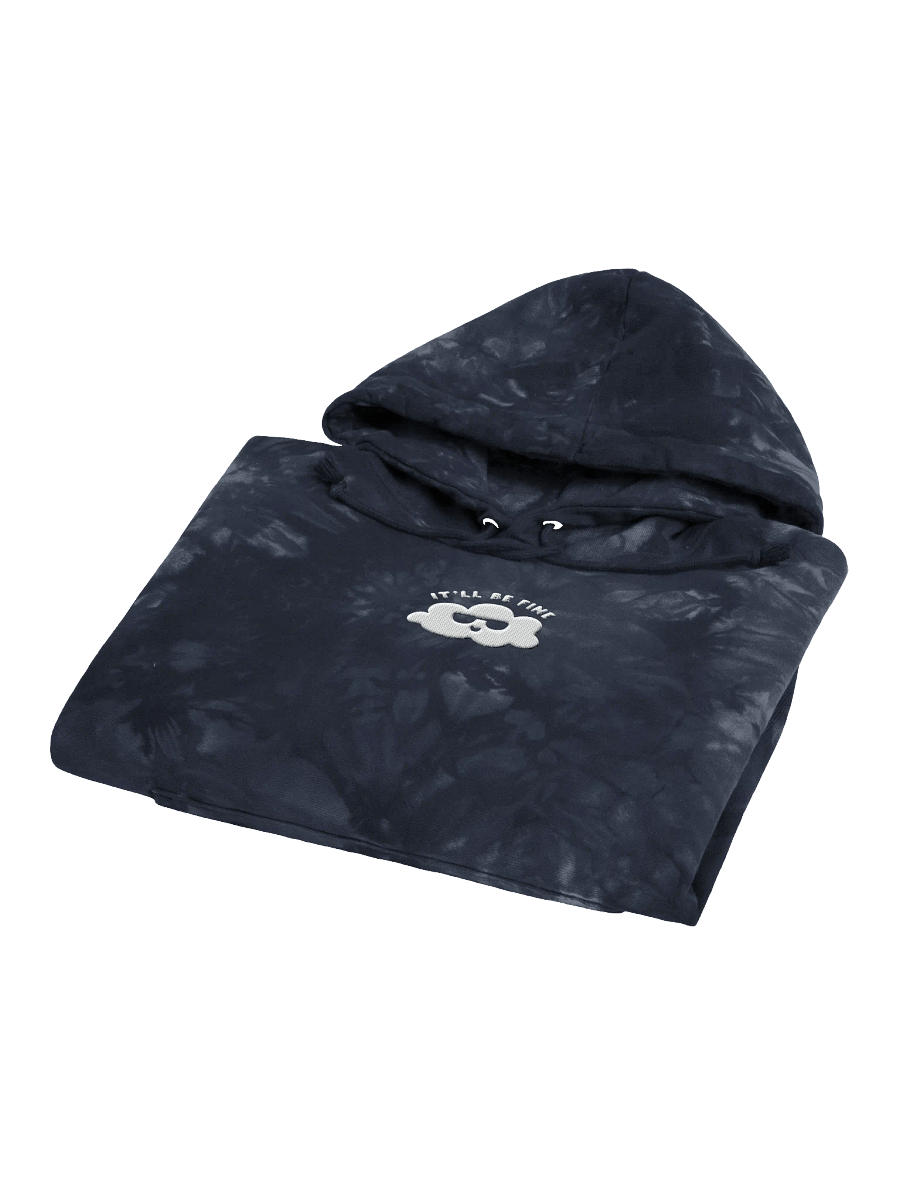 It'll Be Fine Tie Dye Hoodie (embroidered) product image (14)
