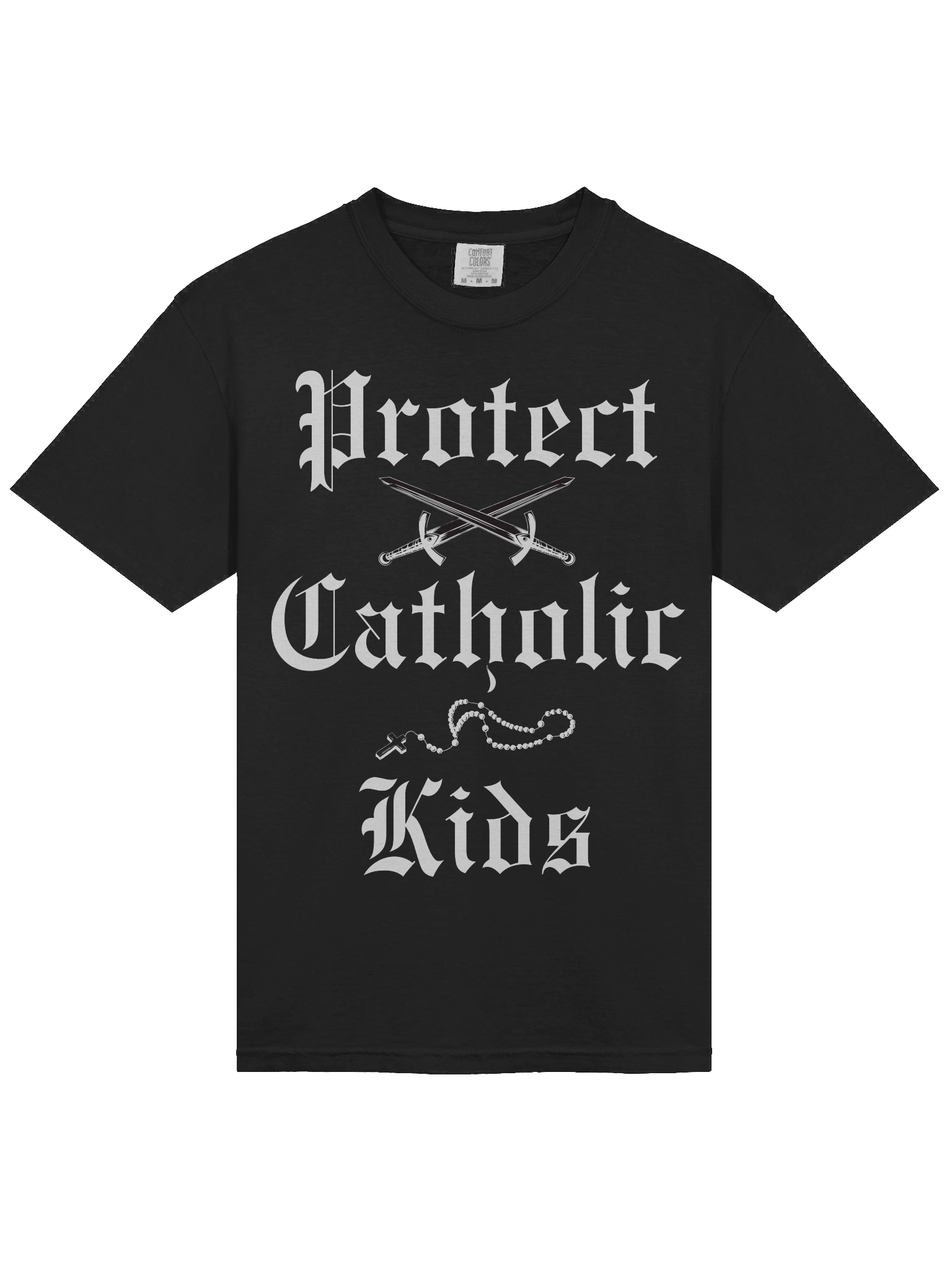 Protect Catholic Kids - T Shirt - Black product image (3)