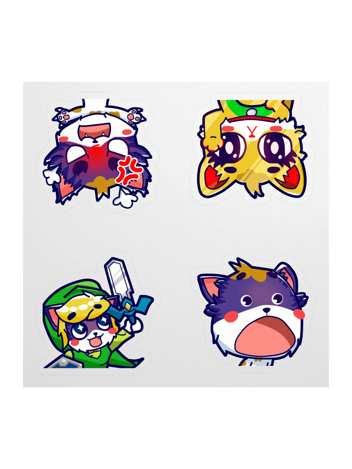 Emote Sticker Collection One product image (1)