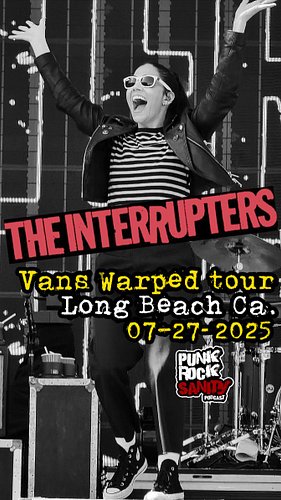 @theinterrupters live this past Sunday July 27th 2025 Long Beach, CA VANS WARPED TOUR!

video by @jorgerivera_prs for @punkro...