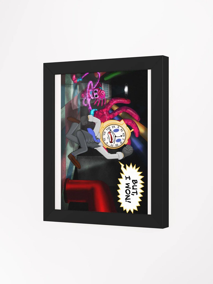 Timey But, I won! Framed Print product image (9)